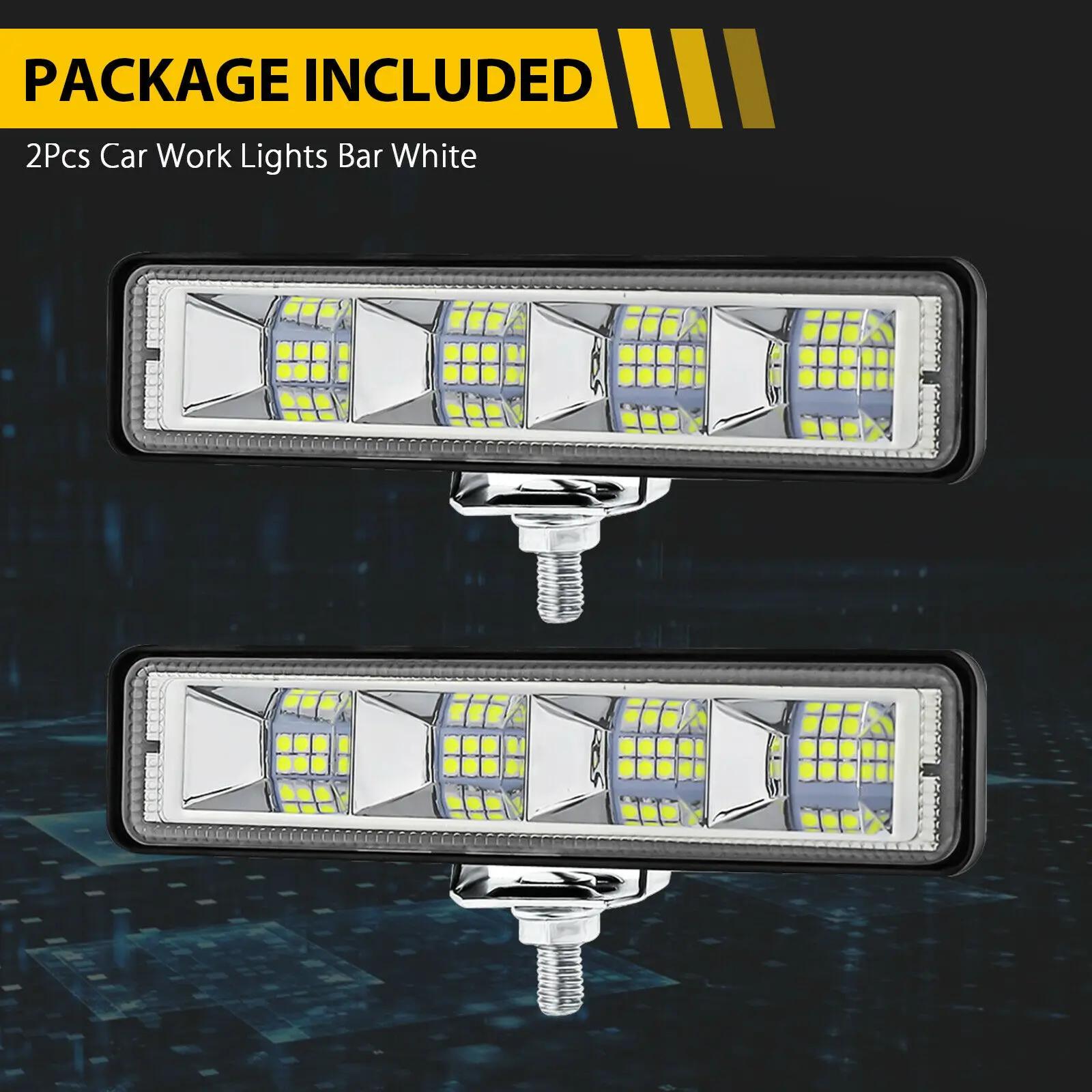 ڵ ۾ LED , ε SUV ATV Ʈ Ʈ Ʈ , 12-60V LED ޺ , 72W, 4x4 24 LED ۾ , 2 